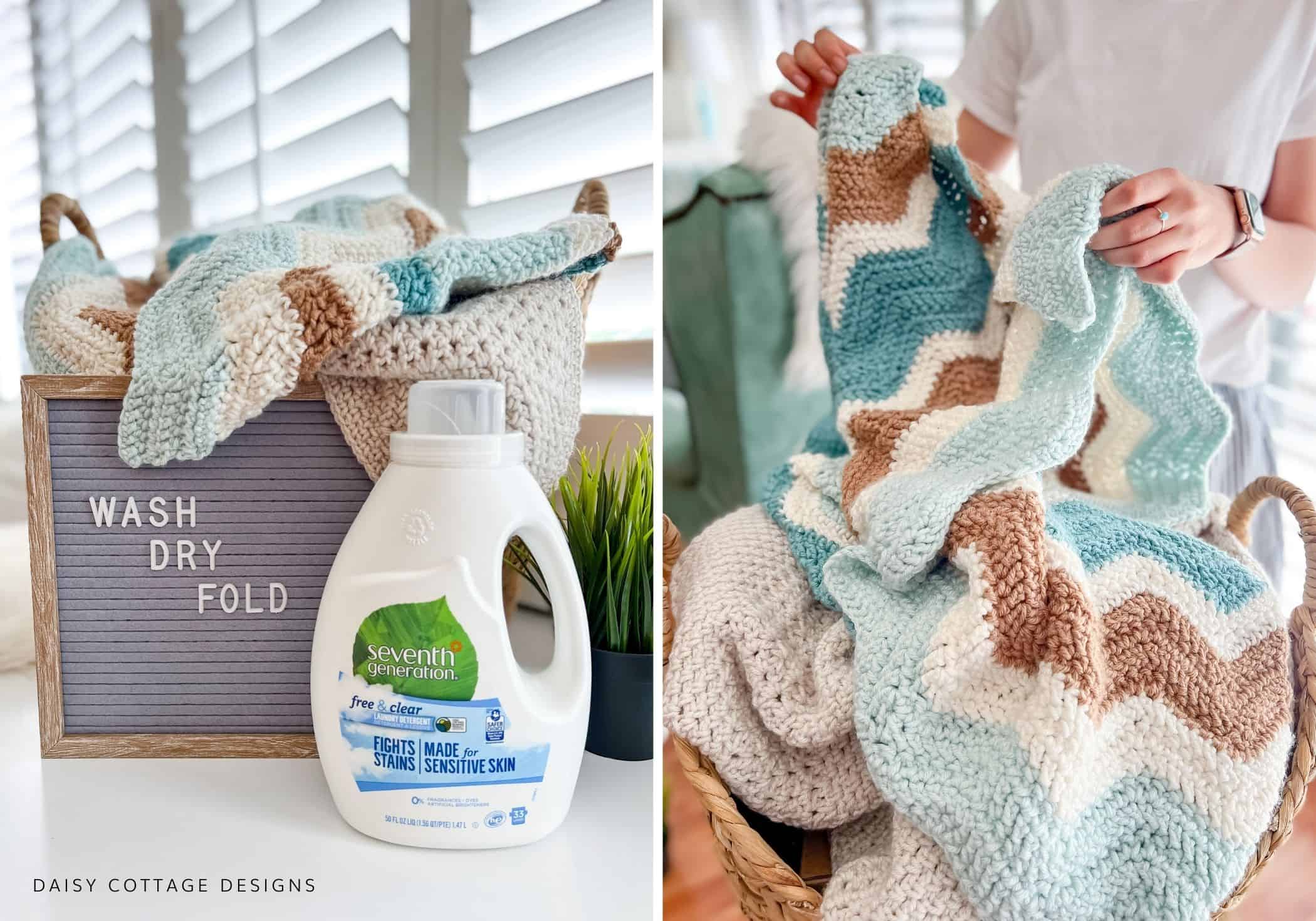 How to Wash a Crochet Blanket (Two Methods)