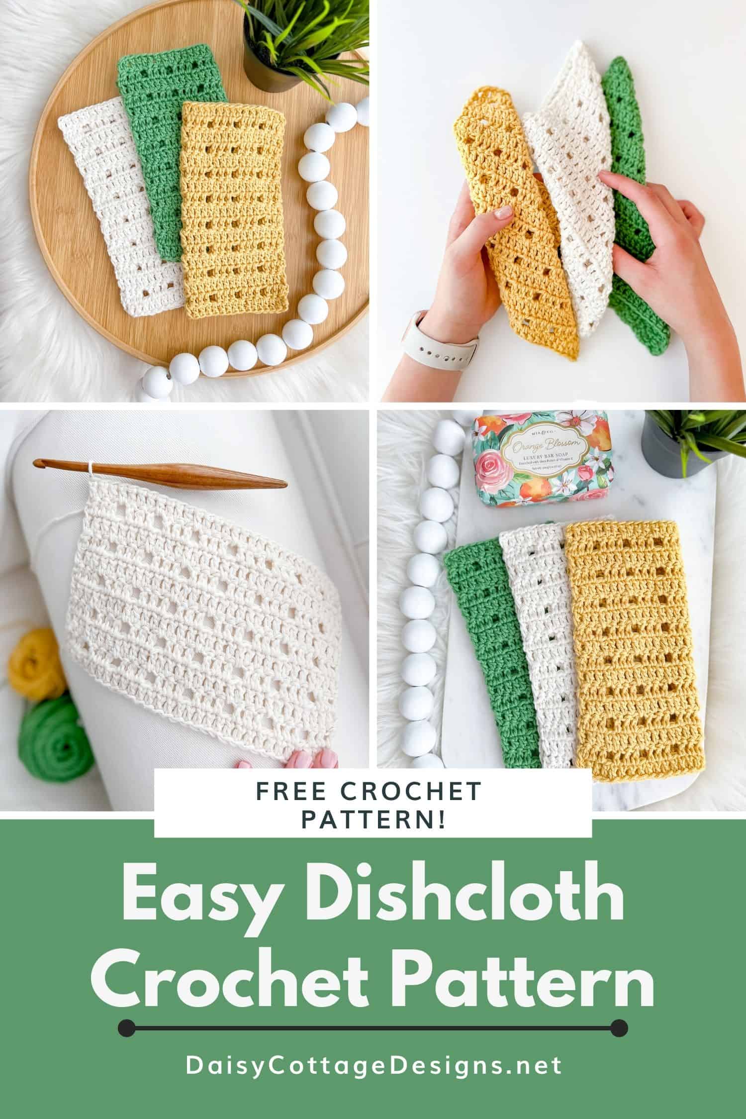 Blooming Crochet Dishcloths - Your Crochet