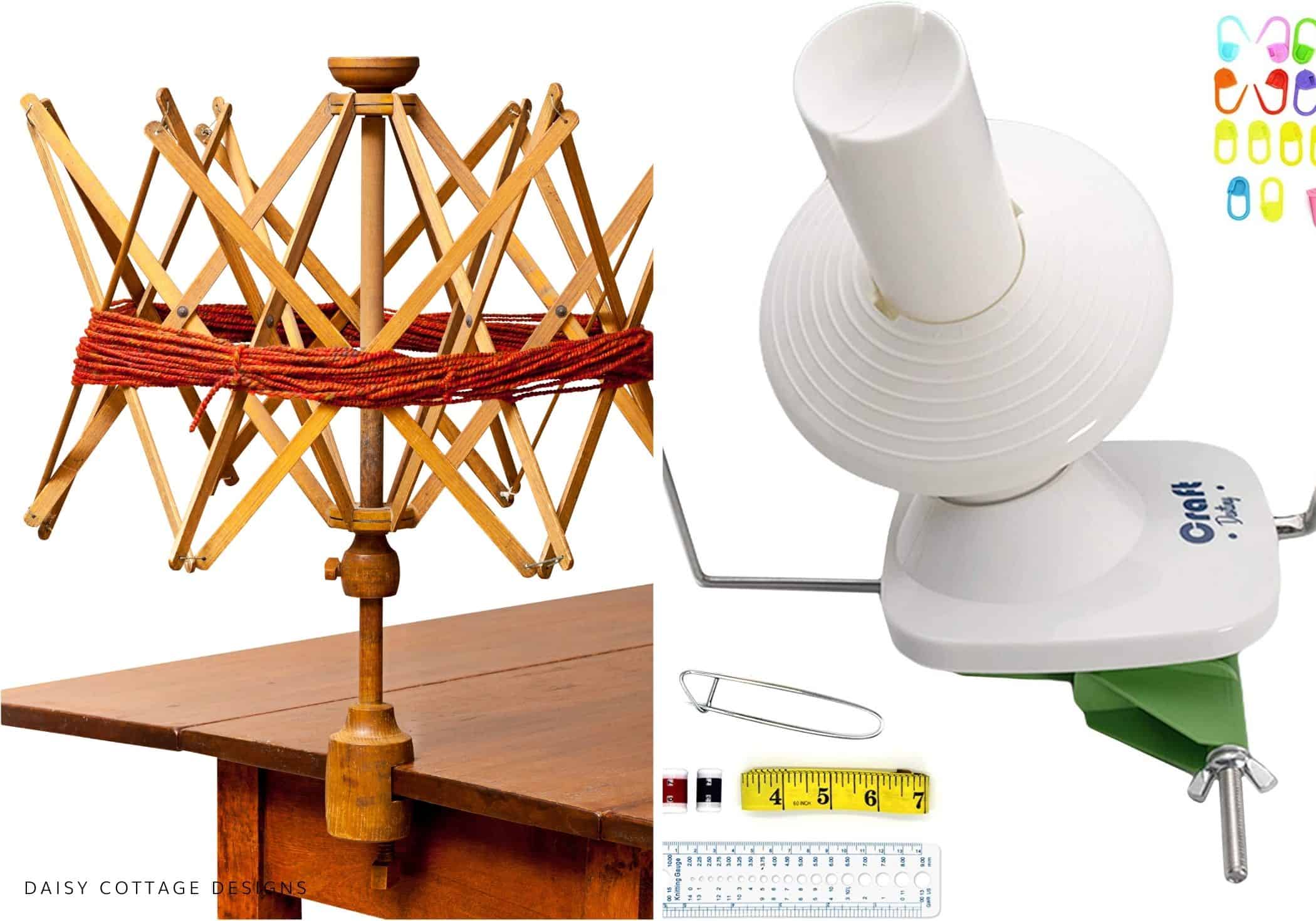 Yarn Winder and swift