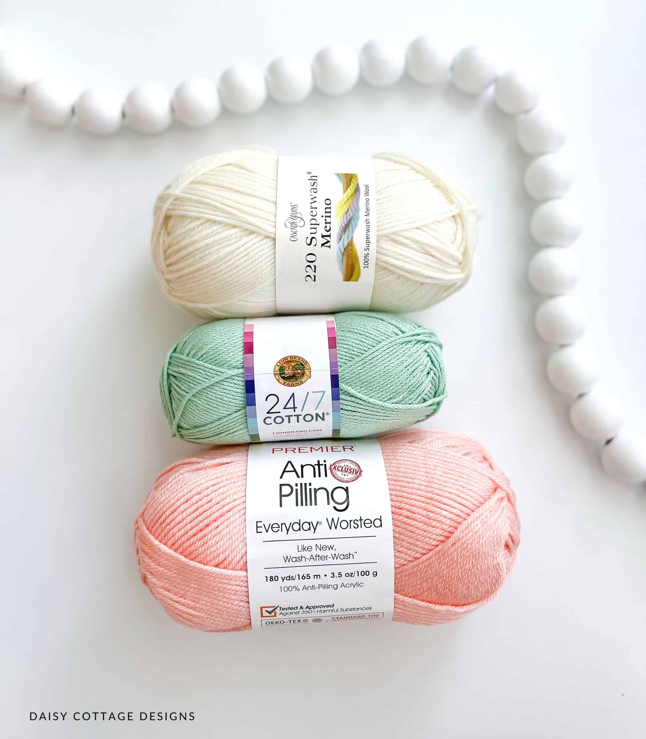 Lion Brand Baby Soft Light Weight Acrylic Blend Yarn