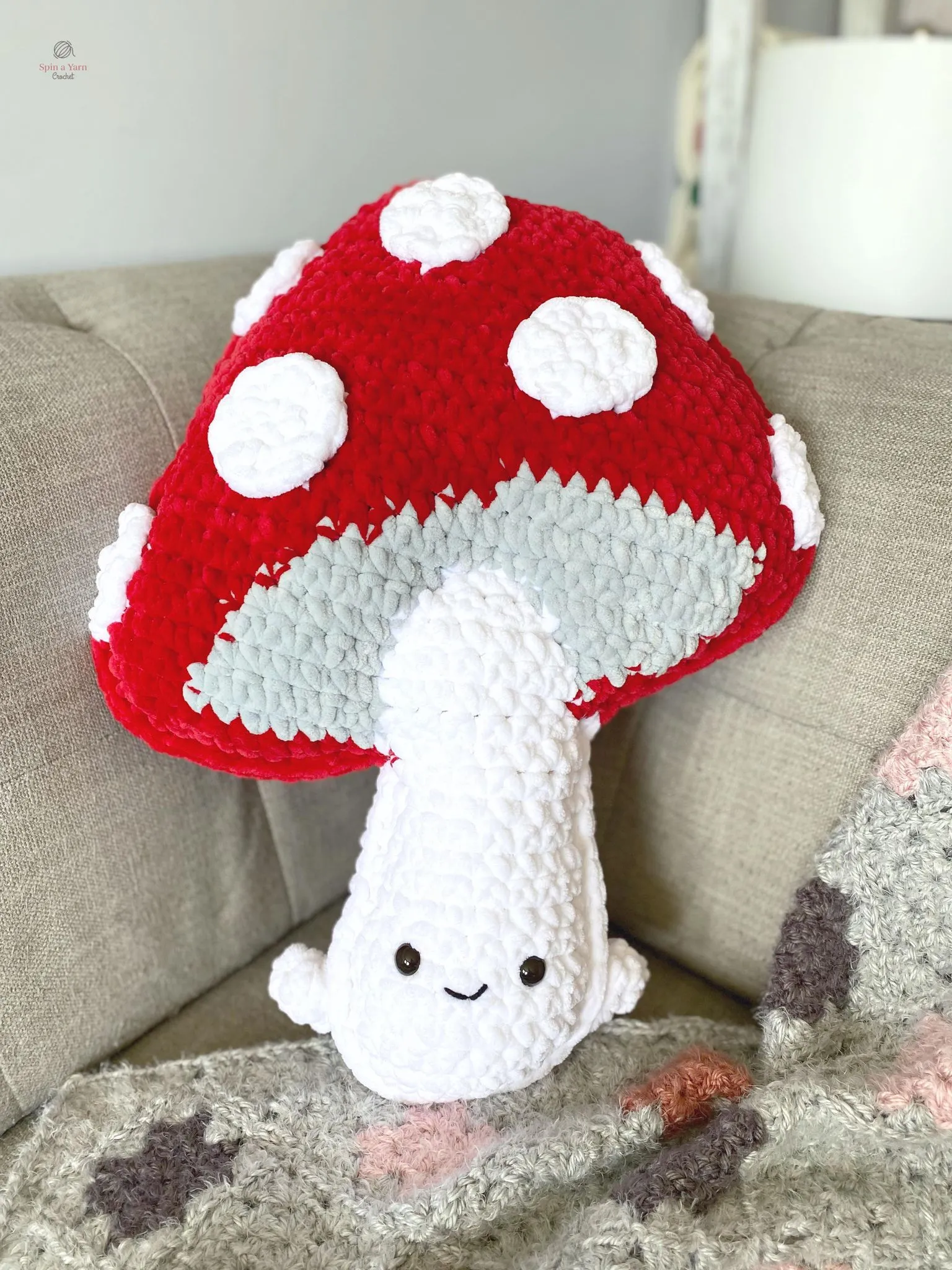 Mushroom Crochet Toy