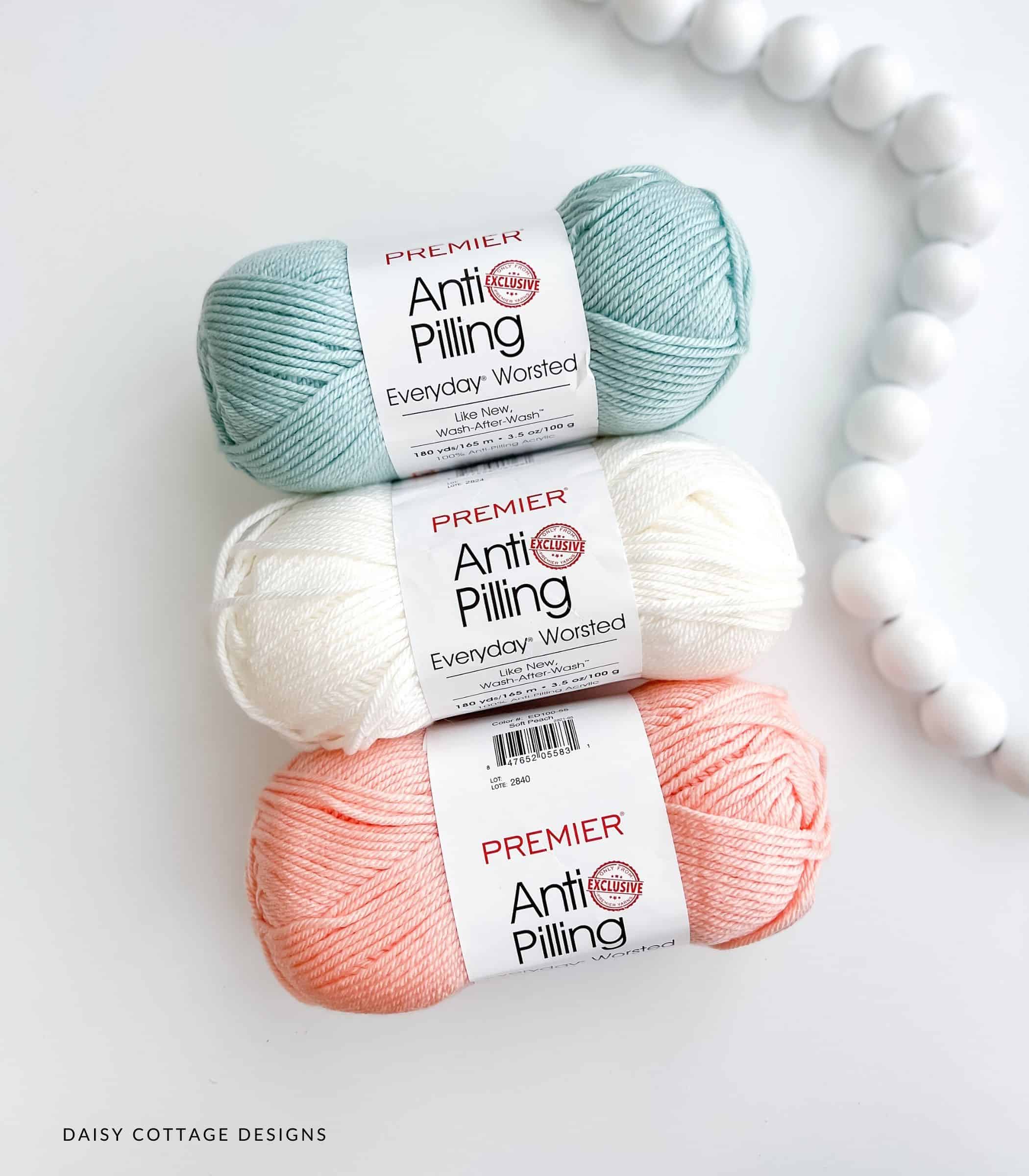 Pretty yarn for crochet blanket