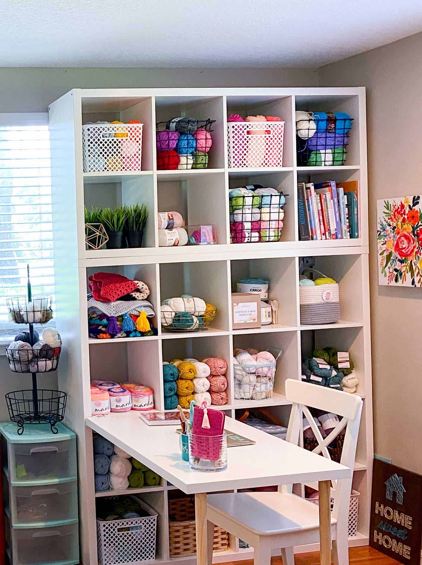 How to Store and Organize Yarn - Daisy Cottage Designs
