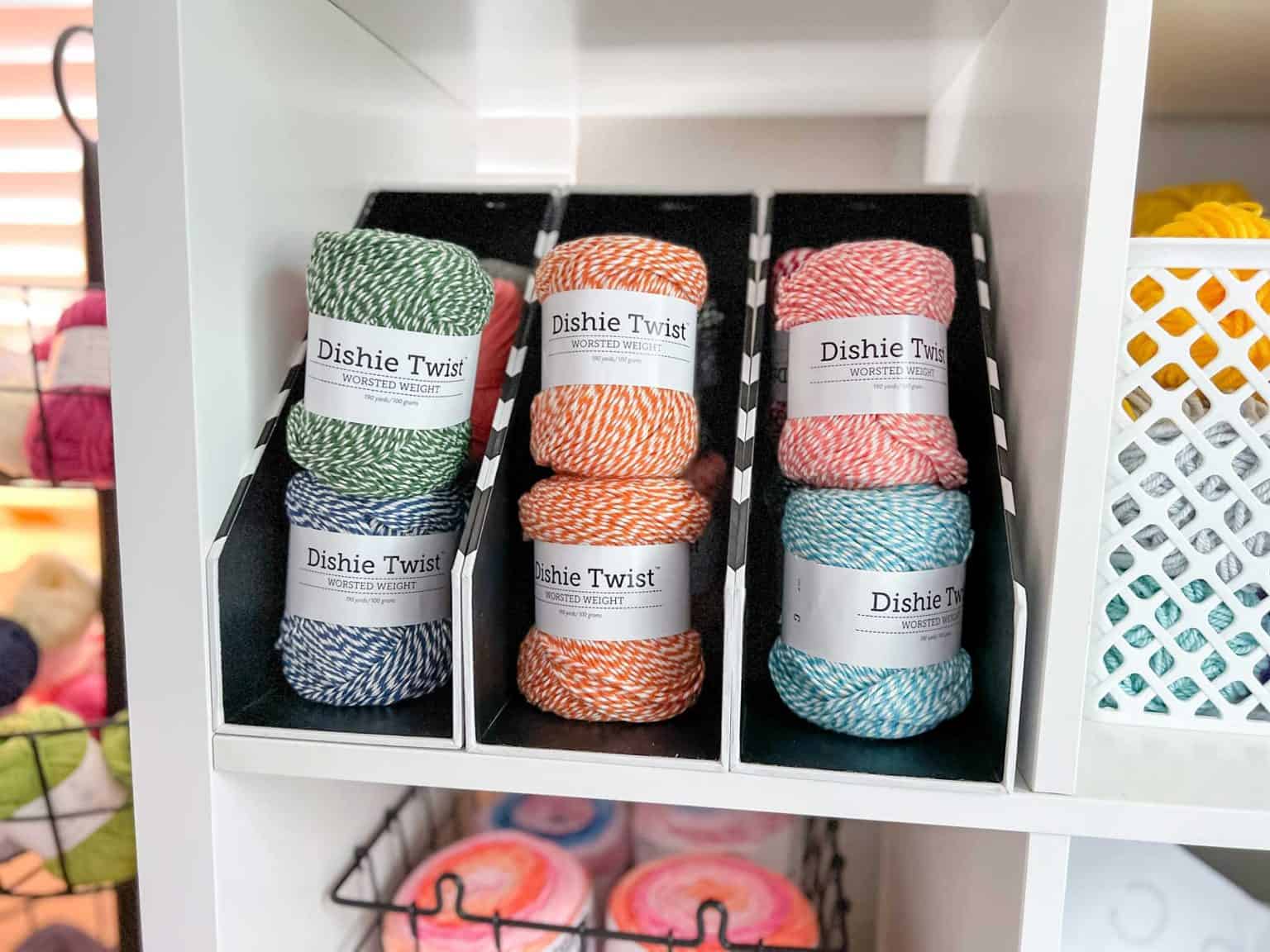 How to Store and Organize Yarn - Daisy Cottage Designs