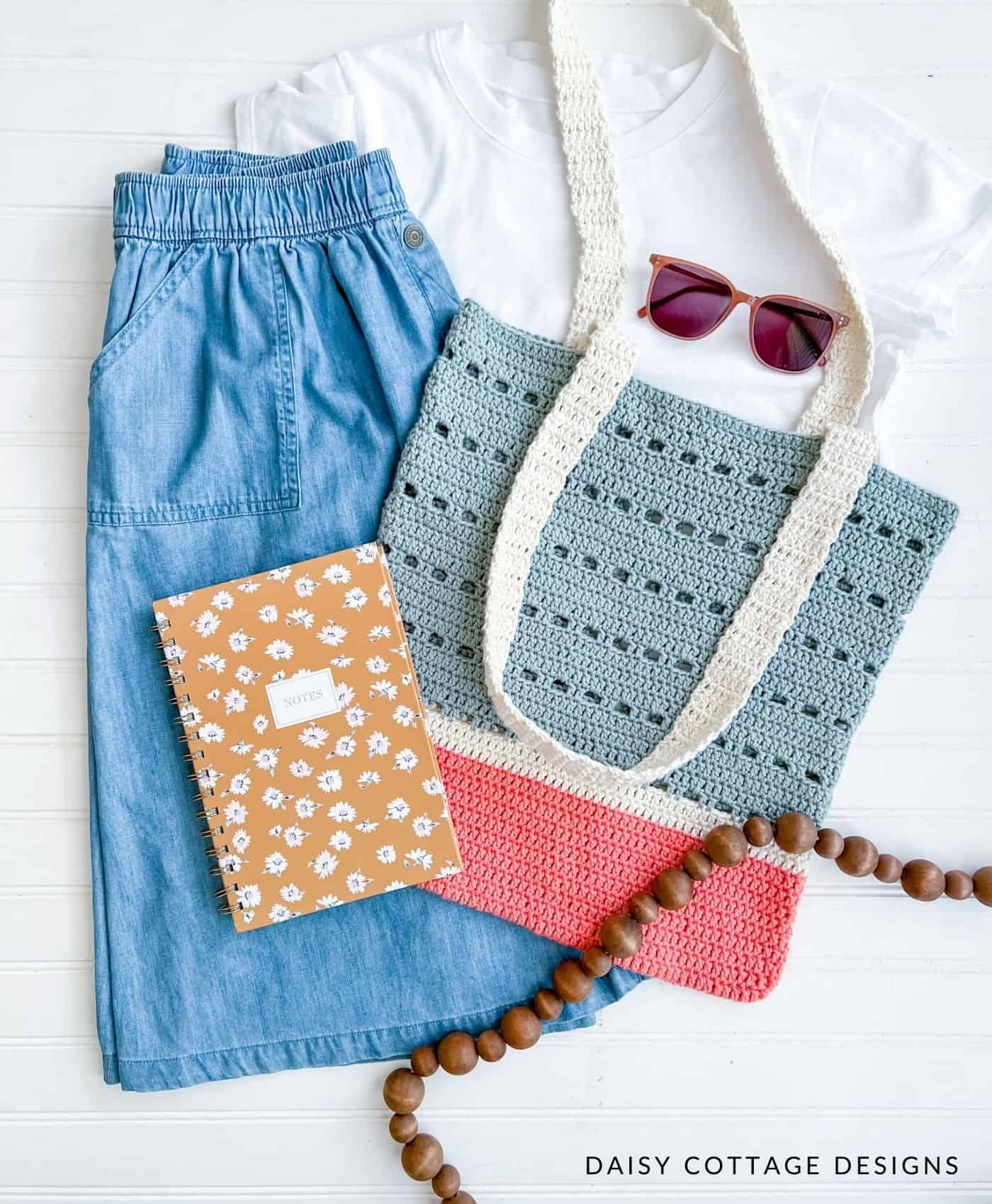 QUICK CROCHET TOTE - Free Pattern ⋆