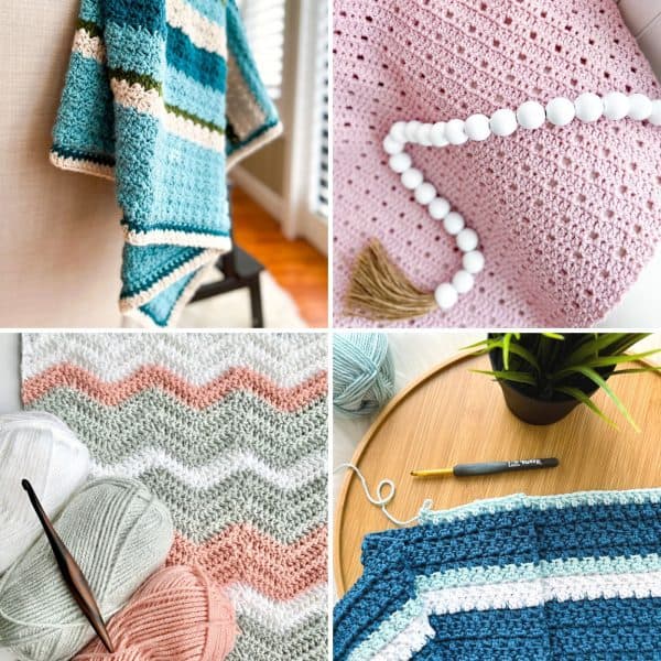 Easy Crochet Blanket Patterns (Perfect for Beginners!)