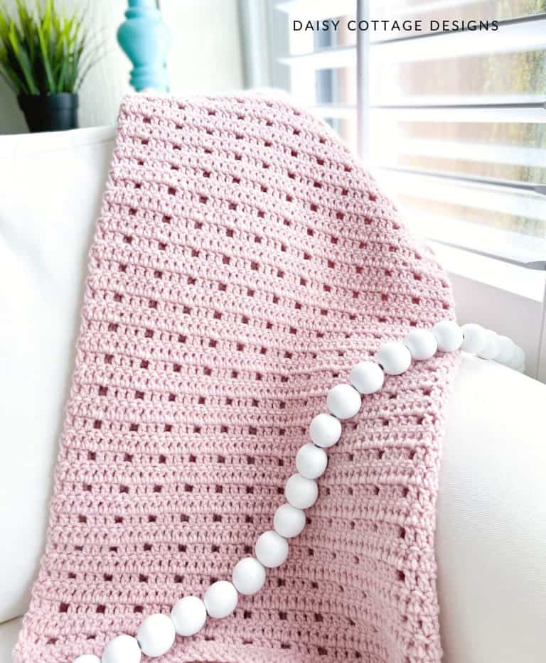 Easy Crochet Baby Blanket Pattern (Perfect For Beginners) Daisy