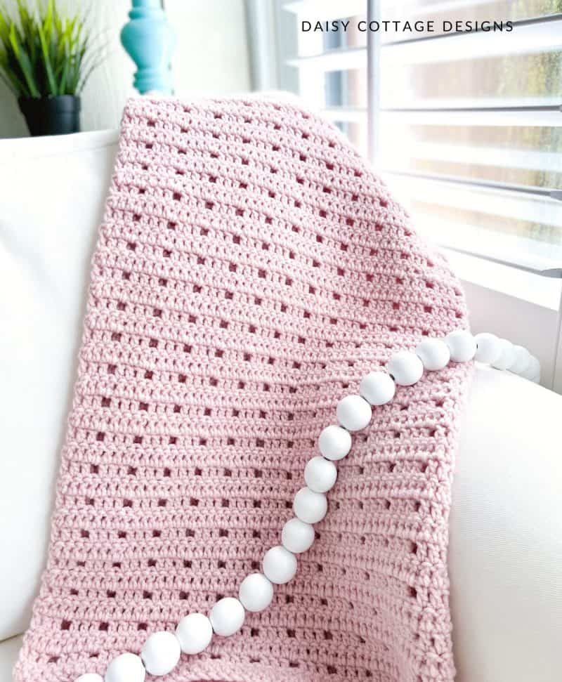 Easy Crochet Baby Blanket Pattern (Perfect For Beginners) Daisy Cottage Designs