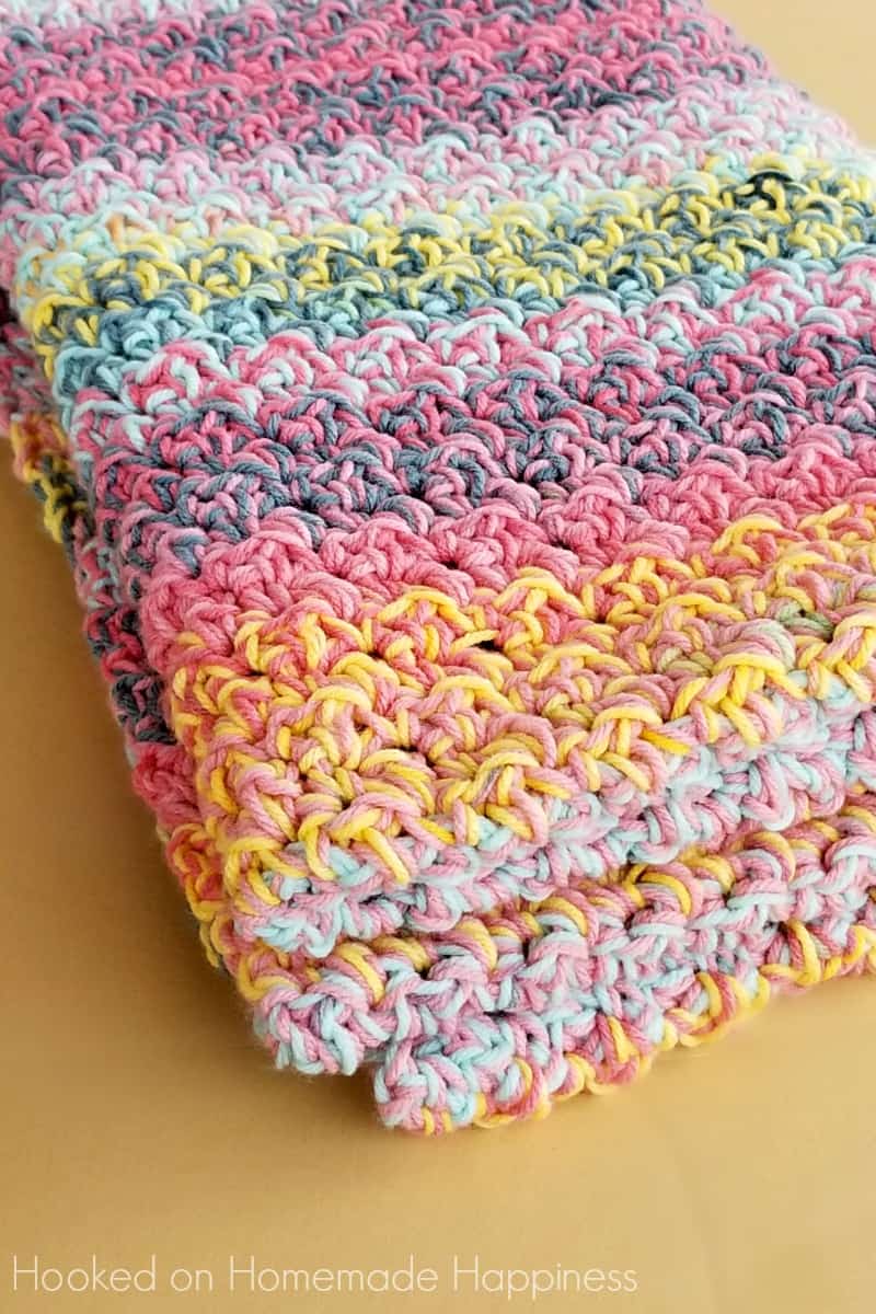 Chunky Crochet Baby blanket