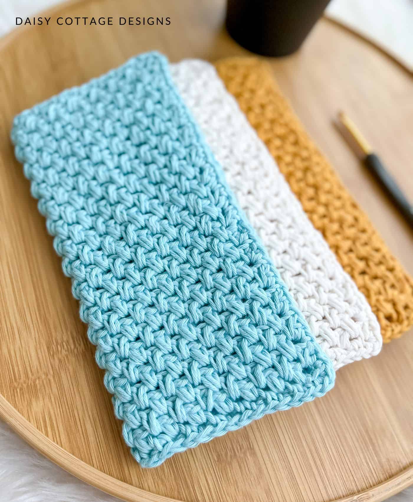 Easy Crochet Dishcloths