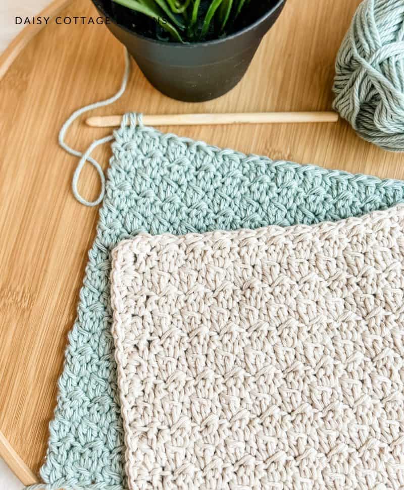 9 Easy Crochet Dishcloth Patterns (Beginner Friendly)