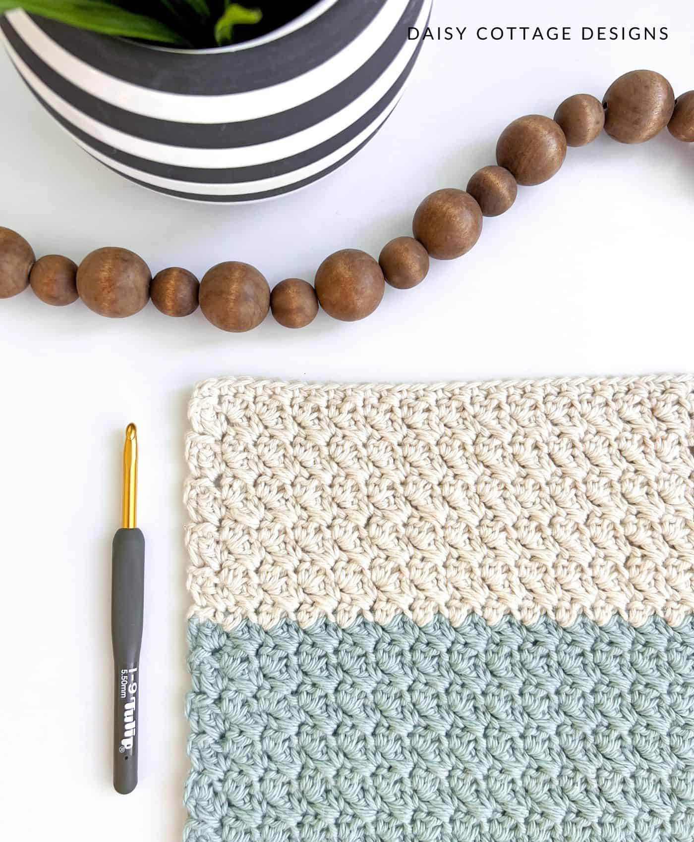 Sweet Suzette Stitch Dishcloth Crochet Pattern