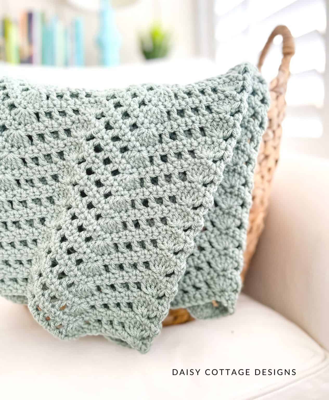 Heirloom Baby Blanket Crochet Pattern Daisy Cottage Designs