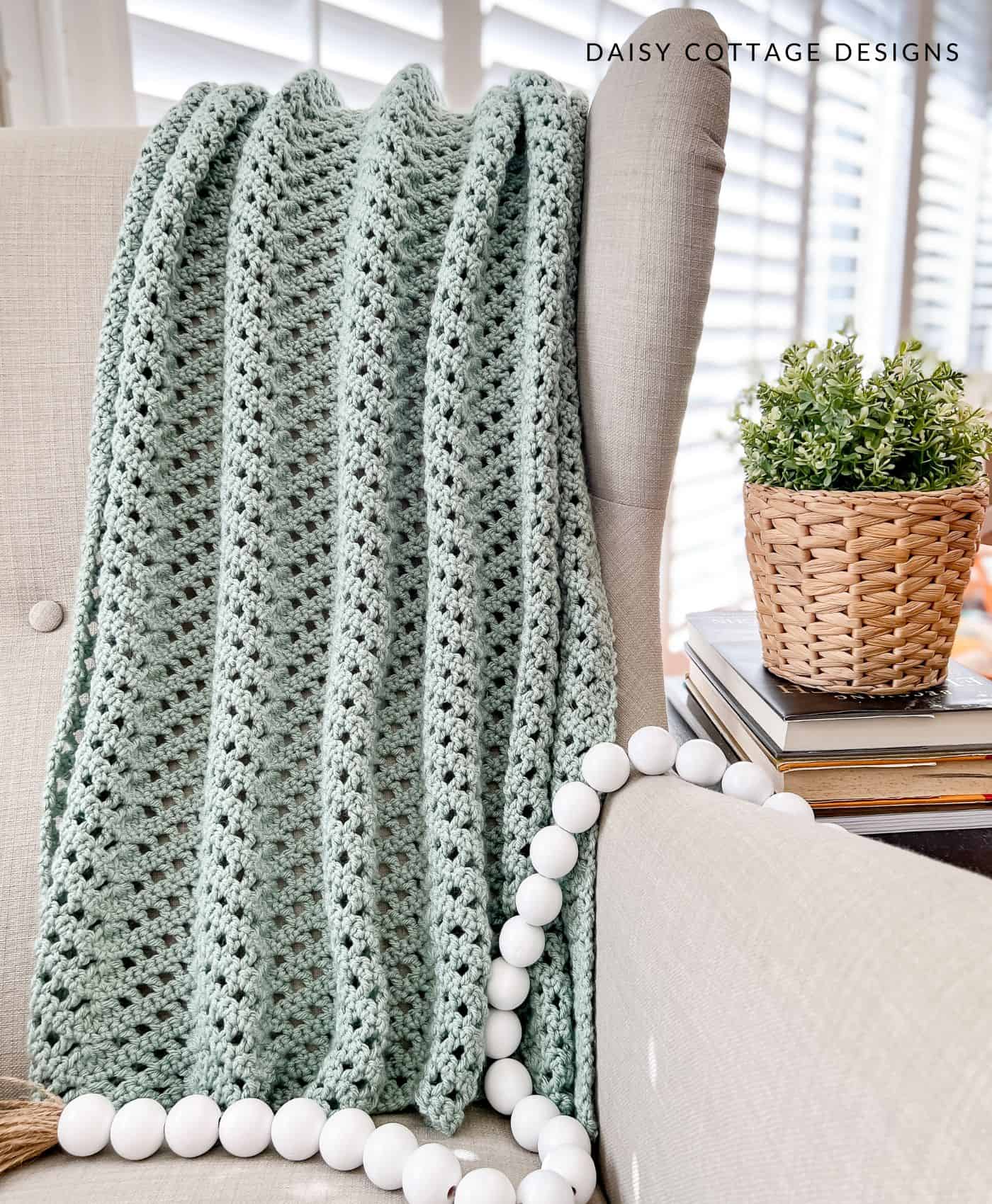 Spring Crochet Blanket