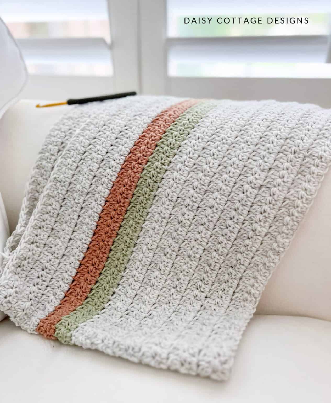 Fall Blanket Crochet Pattern (the Pumpkin Spice Throw)