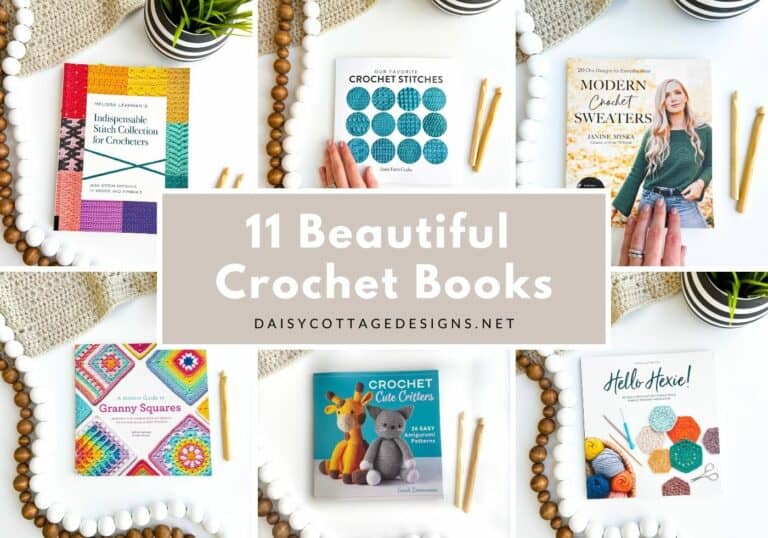 The Best 11 Crochet Pattern Books - Daisy Cottage Designs