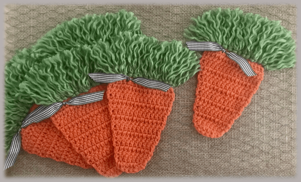 Carrot coasters