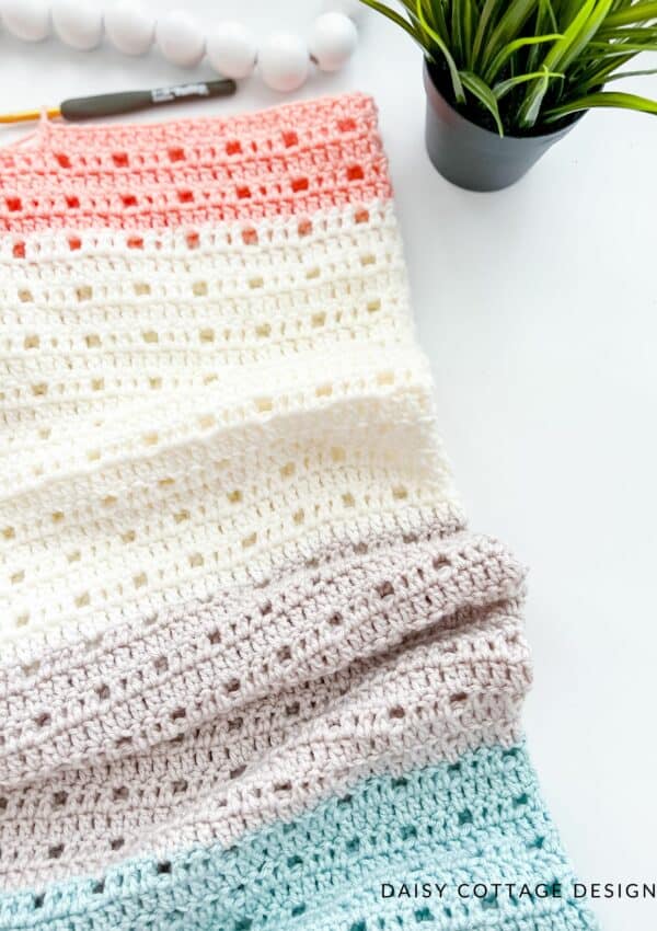 Colorful Blanket Crochet Pattern