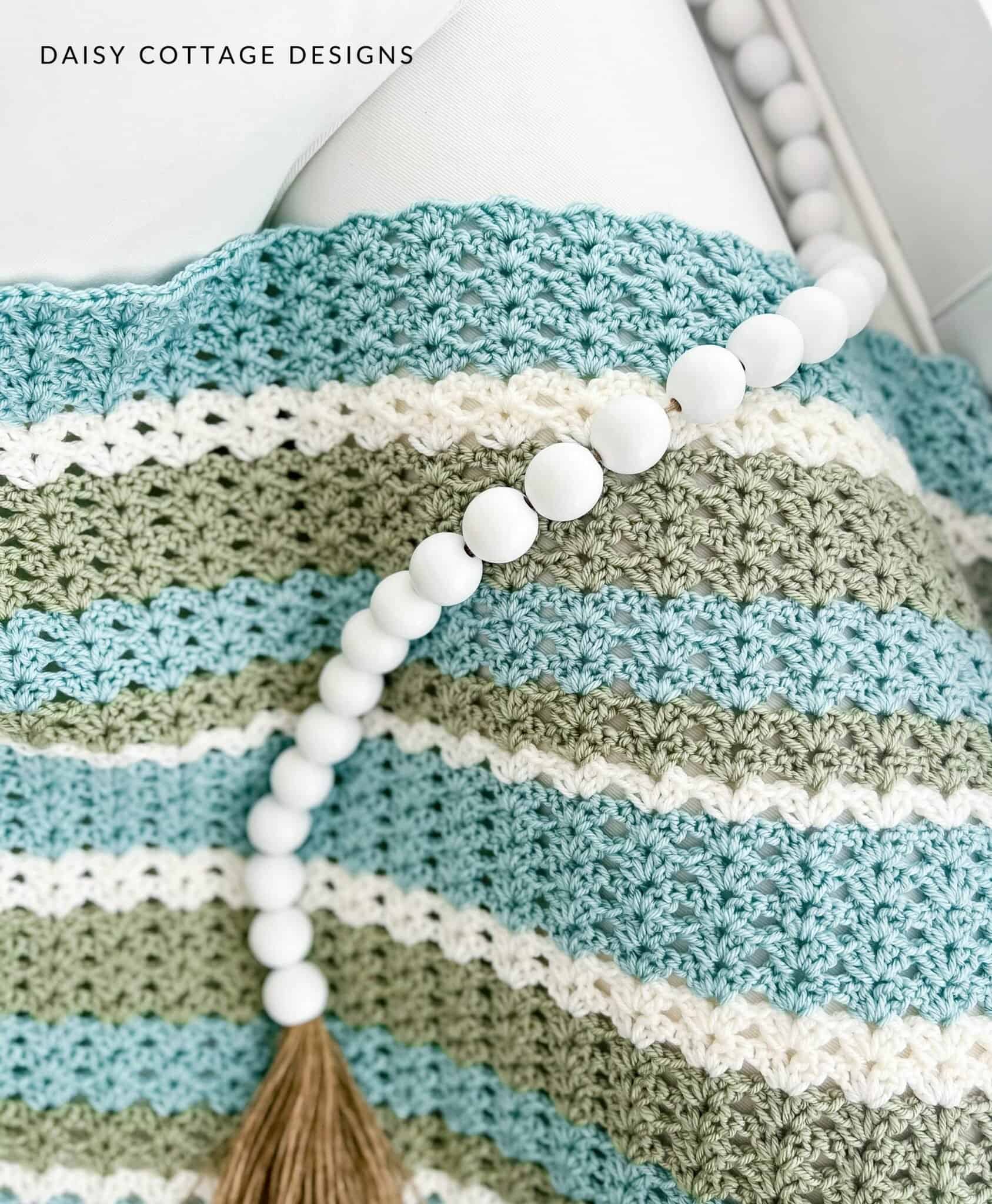 60+ Free Crochet Blanket Patterns - Daisy Cottage Designs