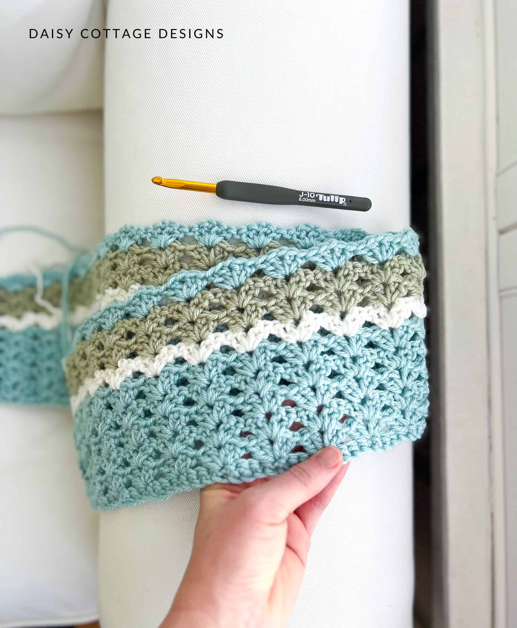 Crochet Blanket closeup