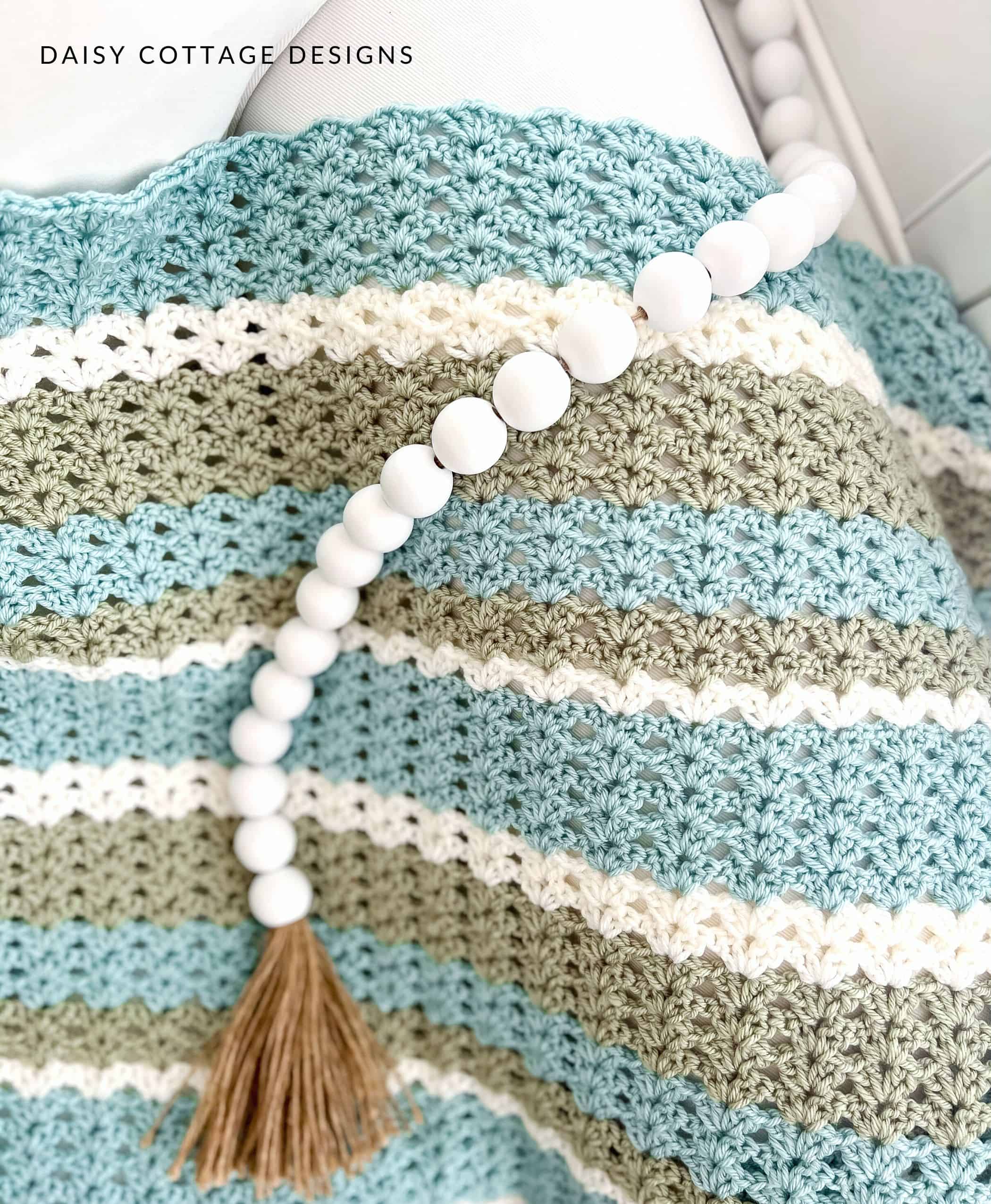 Easy Lap Blanket Crochet Pattern - Great for Beginners