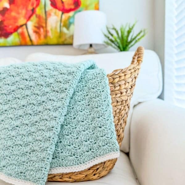 How to Make a Shell Stitch Crochet Blanket