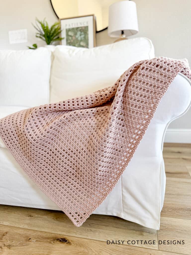 Lacy Blanket Crochet Pattern Easy to Make