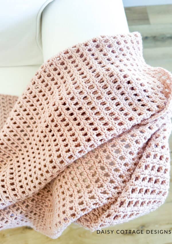 The Blush Breeze Blanket Pattern – 11 Sizes!