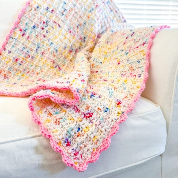 The Confetti Cake Blanket Pattern – Easy & Fun!