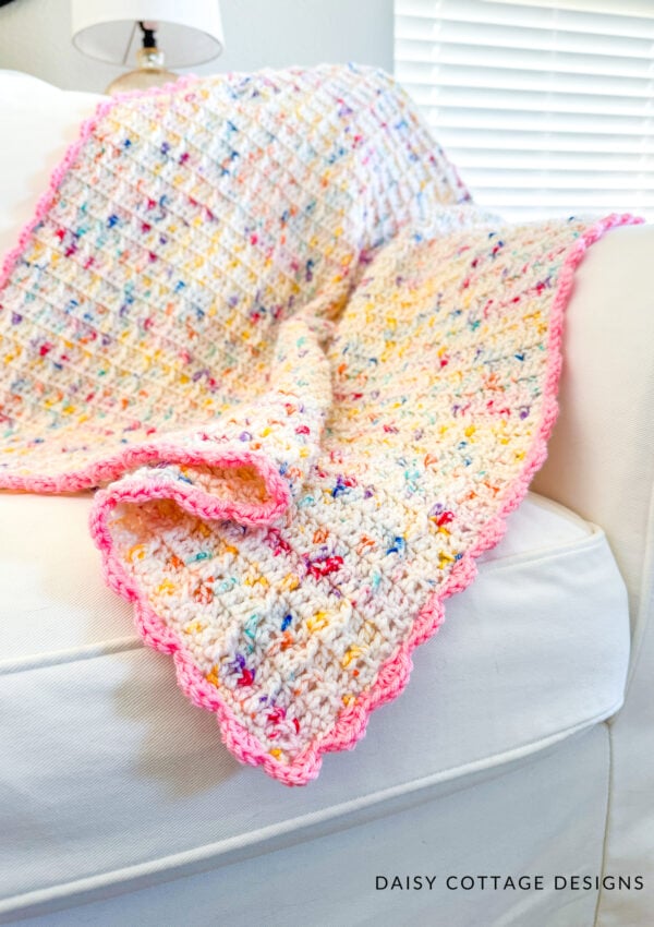 The Confetti Cake Blanket Pattern – Easy & Fun!